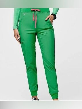 Figs Women’s XS Safety Green Zamora FREEx Jogger Scrub Pant